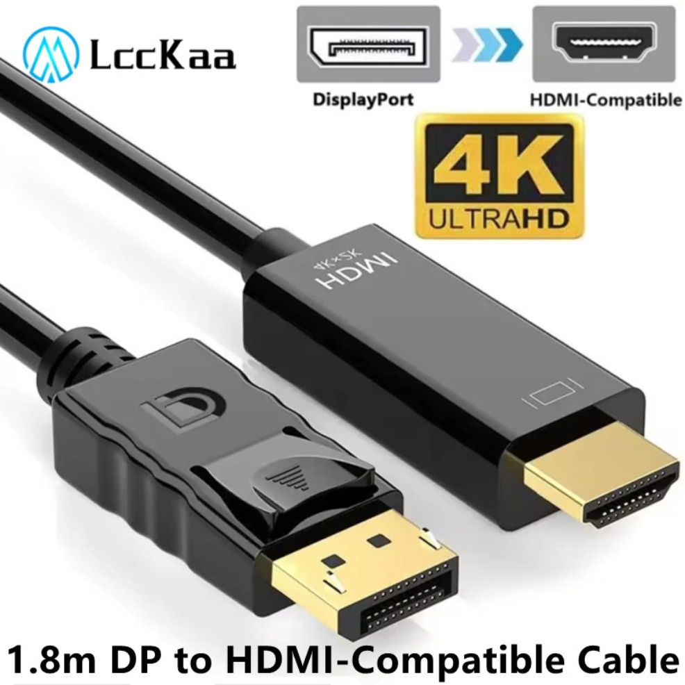 Home Cinema Projector 4K - 4k * 2k displayport para hdmi-adaptador