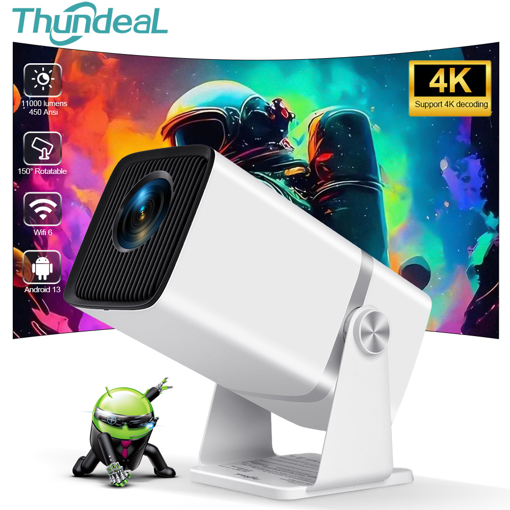 Home Cinema Led Projector - Projetores no brasil Projetor inteligente ThundeaL
