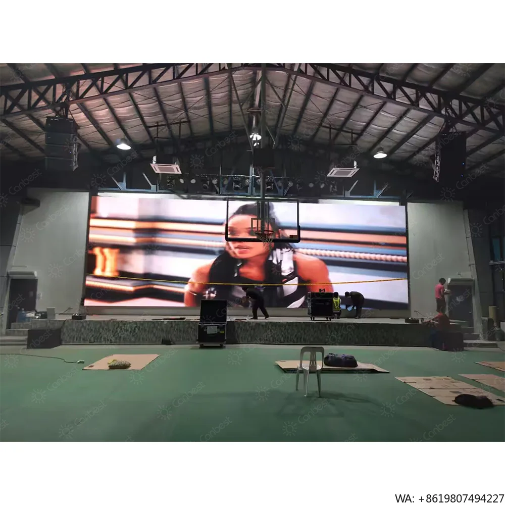 Home Cinema Experience - Painel de LED Interno Montado na