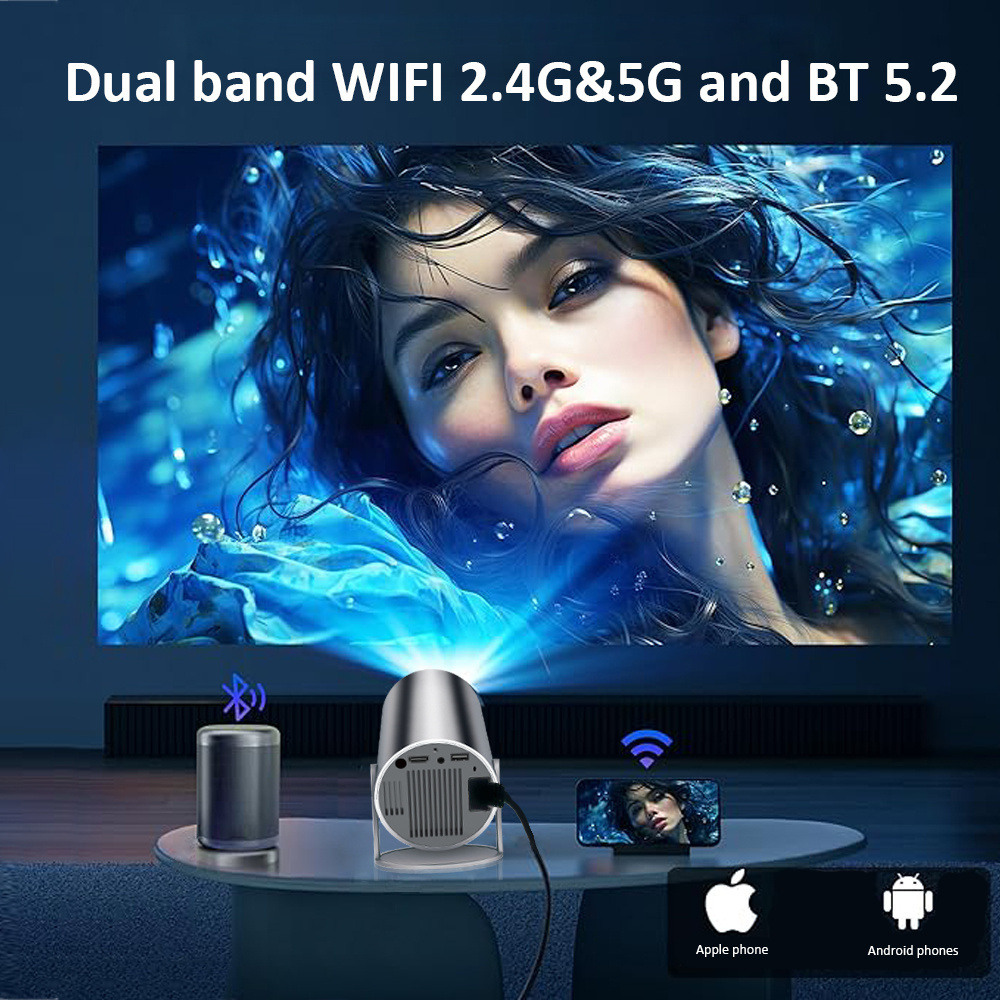 Projetor Portátil DITONG HY300 - Home Cinema Led Projector avaliação e preço