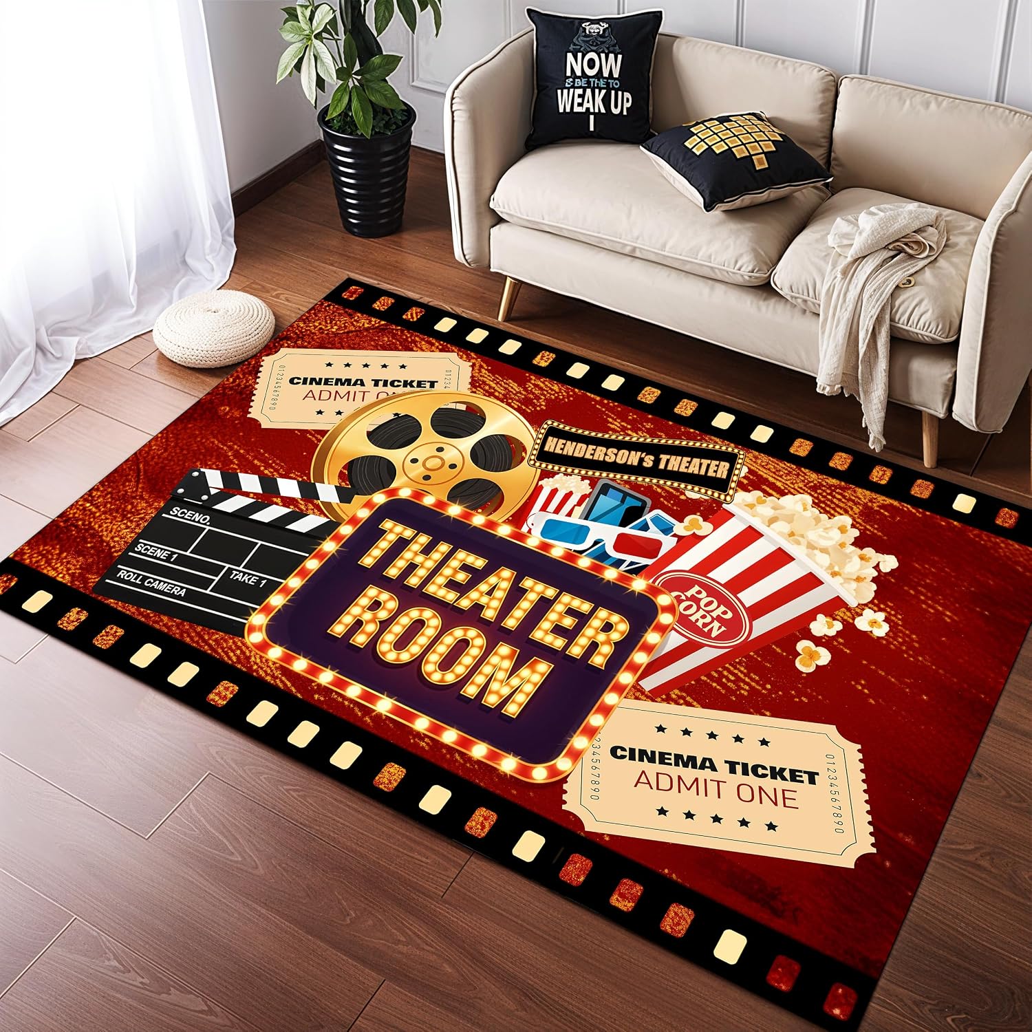 Tapete de Cinema Personalizado - Home Cinema Experience avaliação e preço