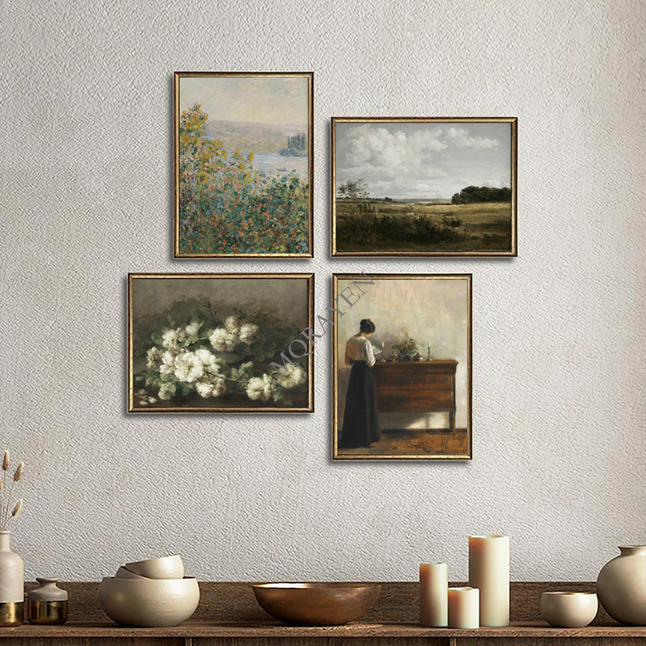Arte de parede com paisagem na - Home Cinema Wall Art avaliação e preço