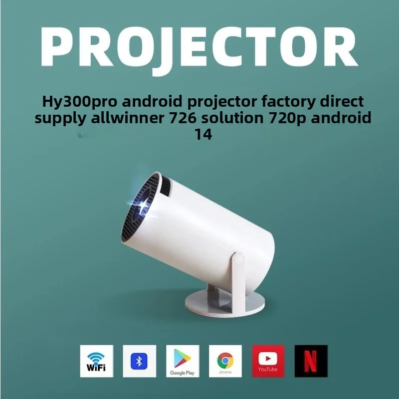 Projetor Portátil 4K HD HY300P - Home Cinema Projector 4K avaliação e preço