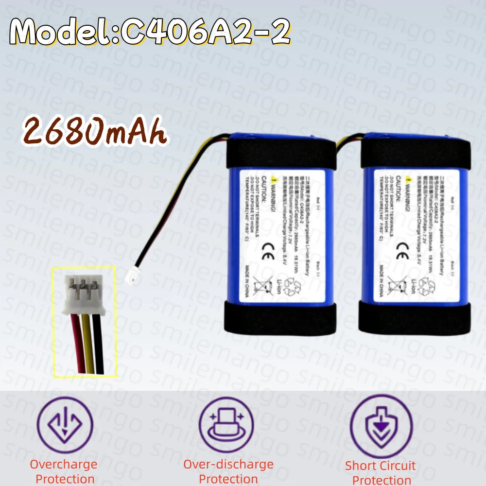 Bateria de substituição C406A2 - Home Cinema Marshall avaliação e preço