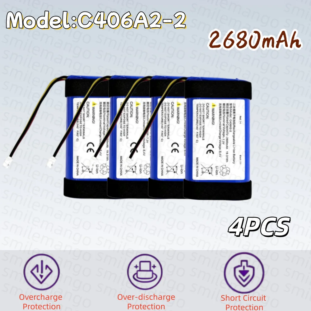 Bateria de substituição C406A2 - Home Cinema Marshall avaliação e preço