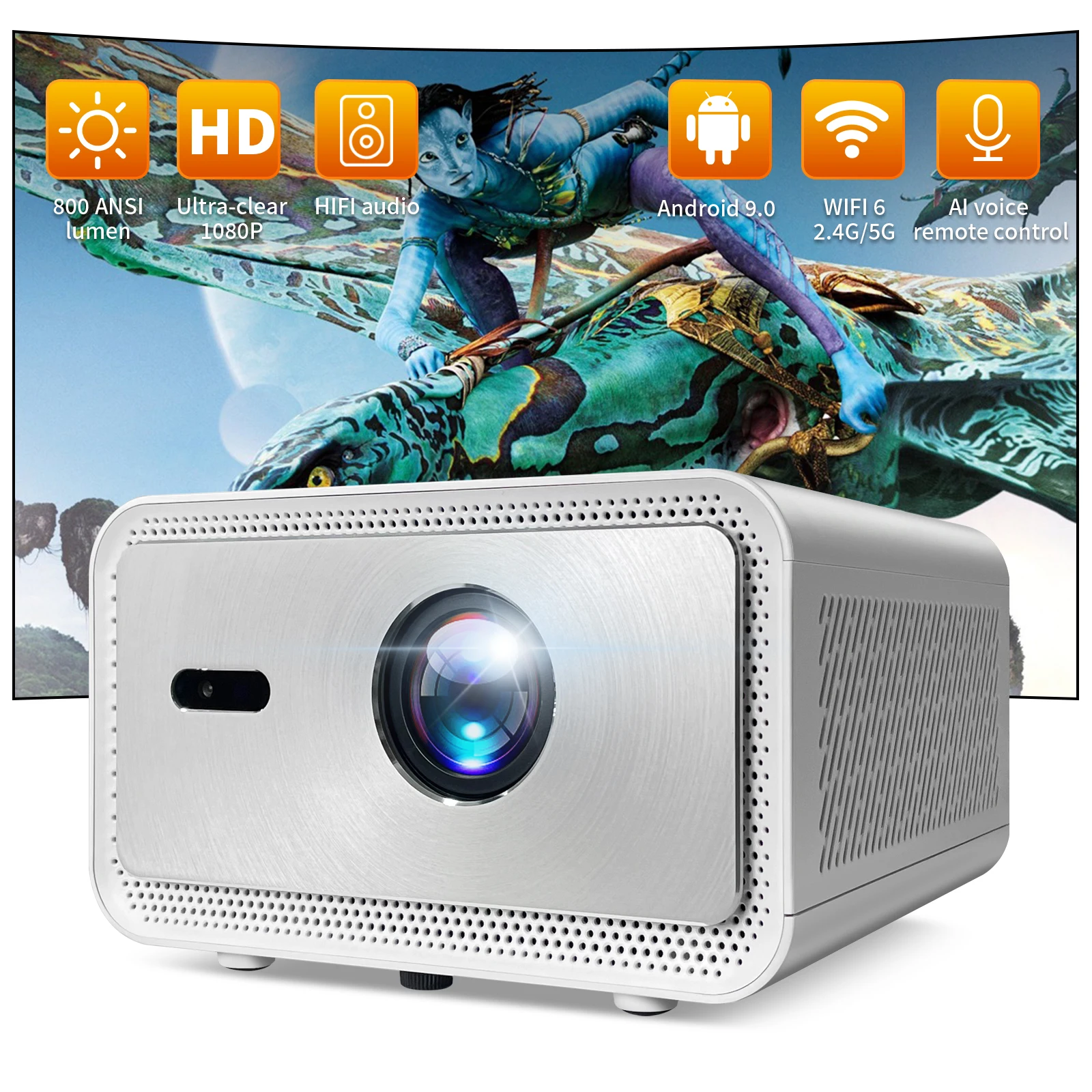Projetor 4K Ultra HD 2025 com  - Home Cinema Experience avaliação e preço
