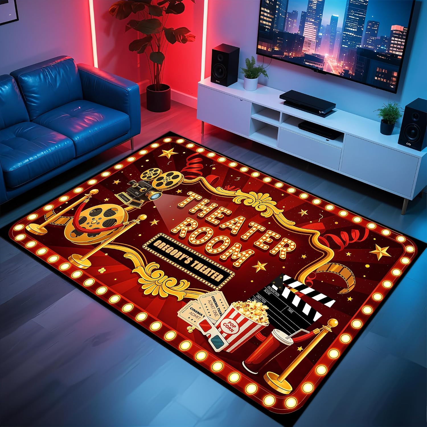Tapete de Cinema Personalizado - Home Cinema Experience avaliação e preço