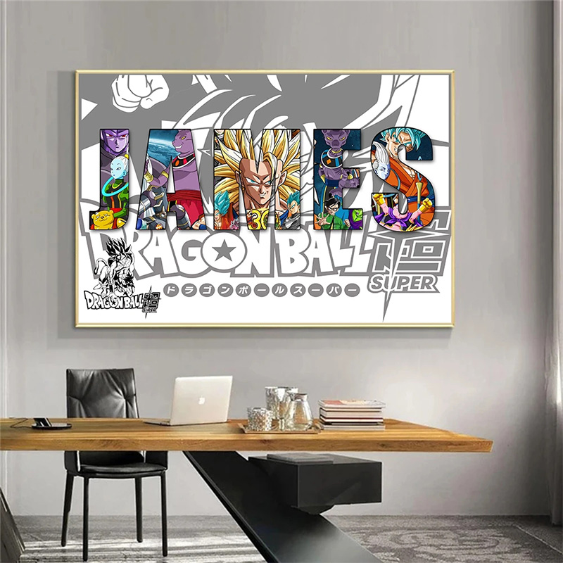 Dragon ball personalizado diy  - Home Cinema Wall Art avaliação e preço
