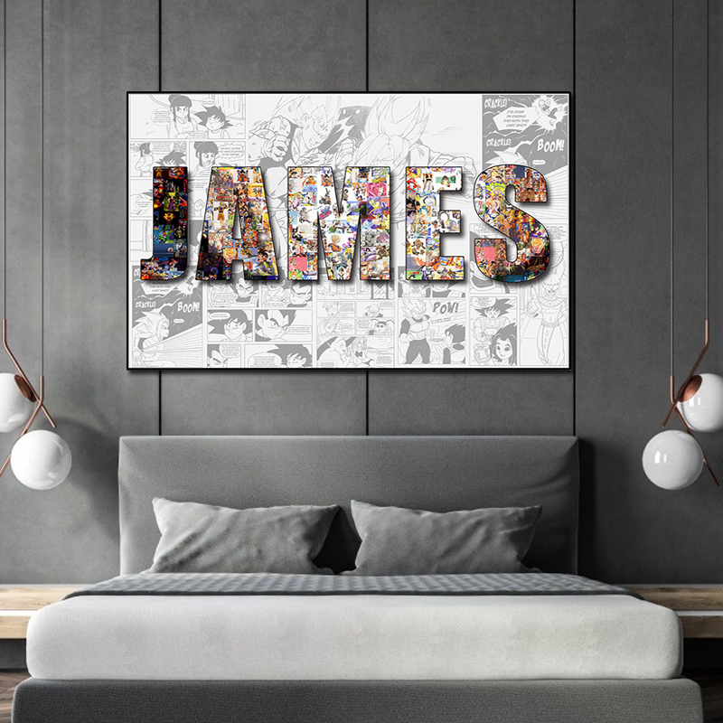 Dragon ball personalizado diy  - Home Cinema Wall Art avaliação e preço